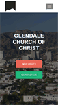 Mobile Screenshot of glendalechurchofchrist.org